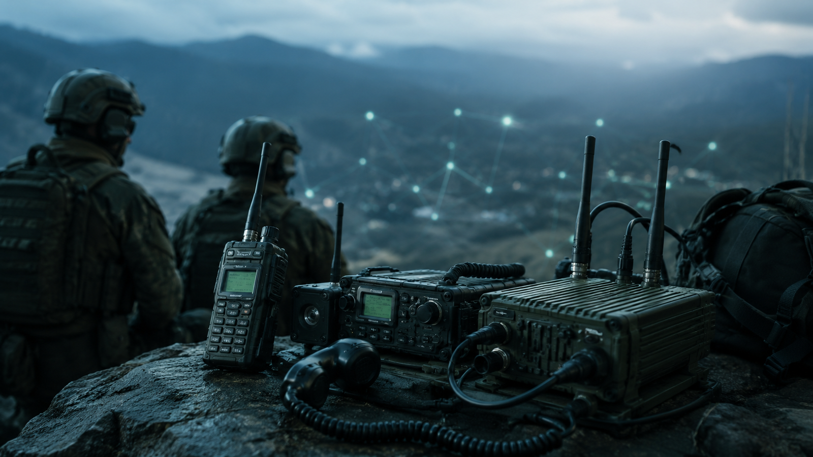 Tactical radios and defense communication equipment